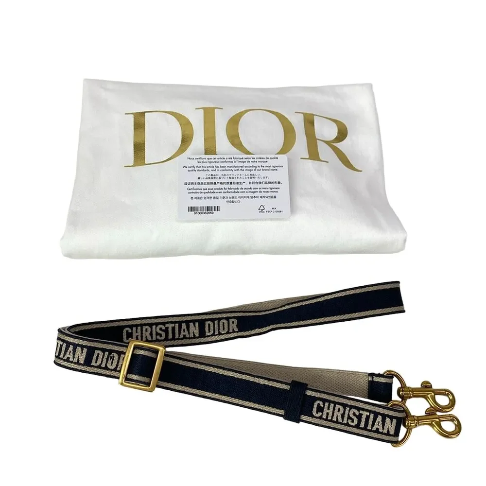 Christian Dior Book tote small bag Handbag M1325CZBB_M928 Jacquard Leather